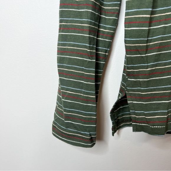 Madewell Whisper Cotton Turtleneck in Ivorton Stripe - Picture 4 of 8